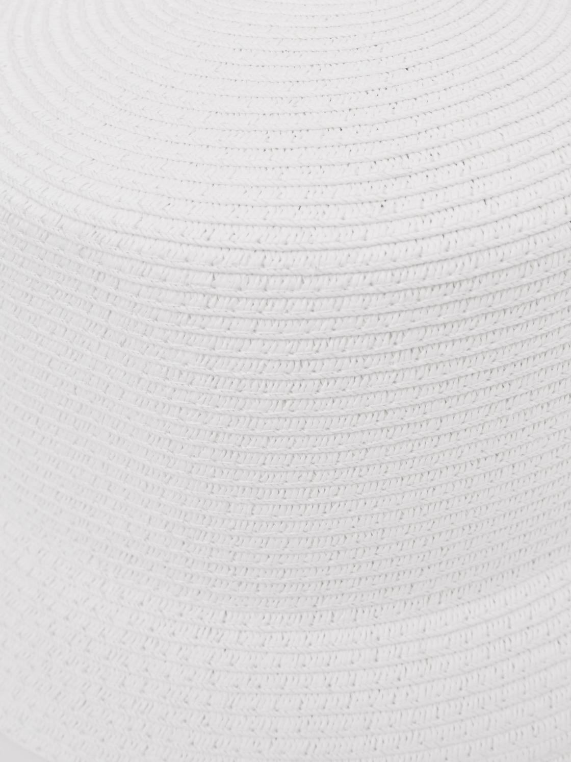 Reiss Scarves, Hats &amp; Gloves | Lexi Bucket Woven Bucket Hat White - Women