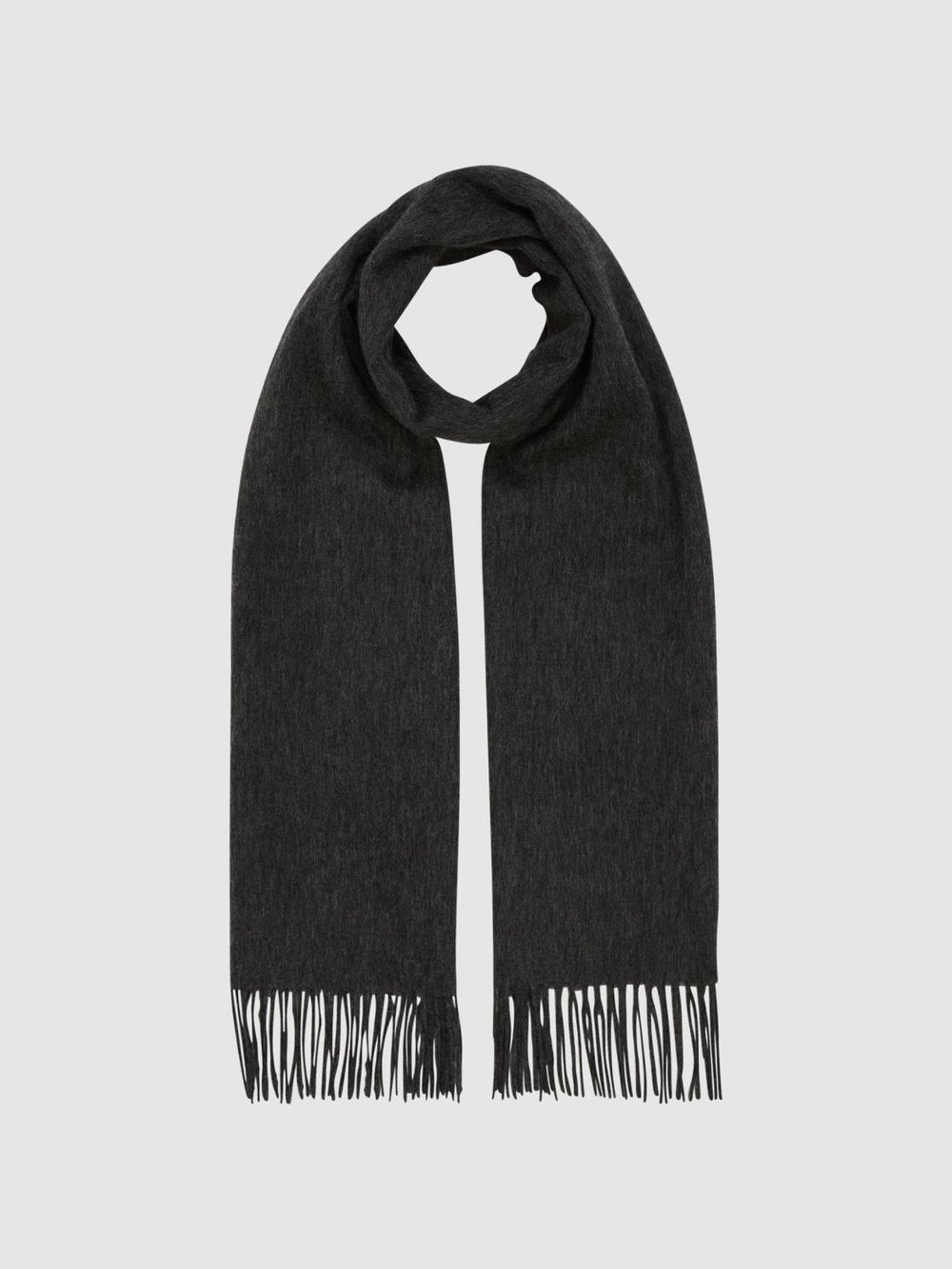 Reiss Scarves, Hats &amp; Gloves | Picton Cashmere Blend Scarf Camel - Men