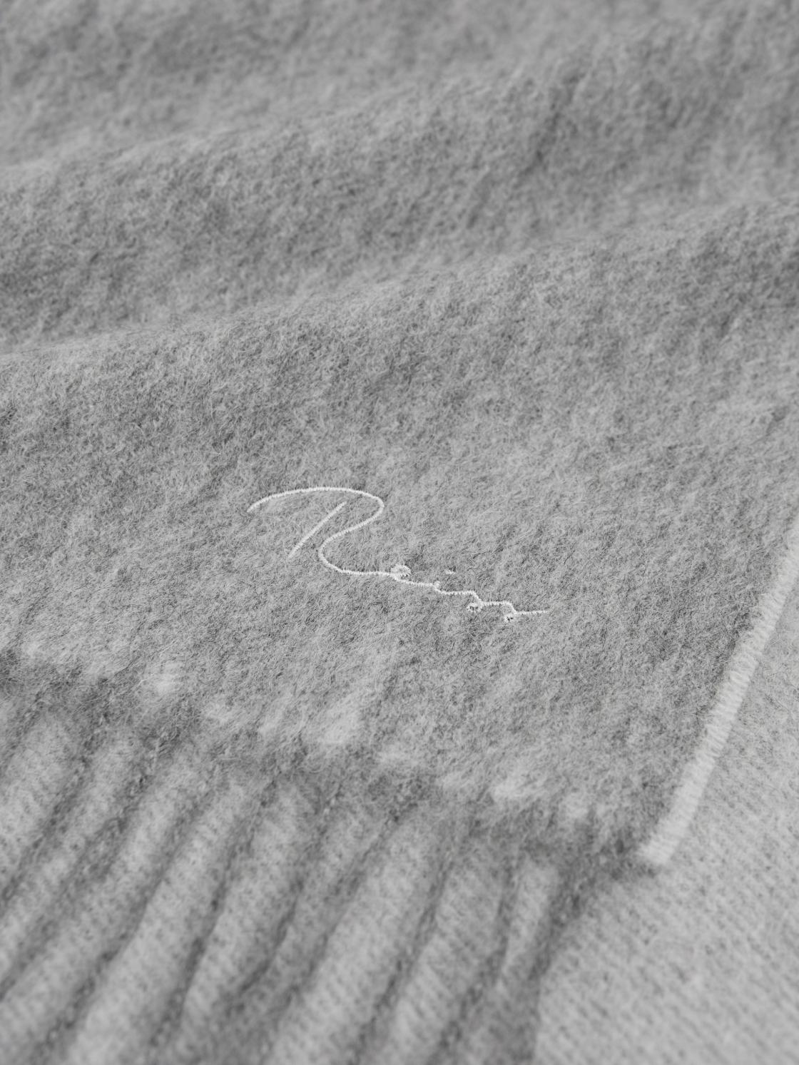 Reiss Scarves, Hats &amp; Gloves | Picton Cashmere Blend Scarf Soft Grey - Women