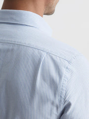 Reiss Shirts | Blackheath Striped Oxford Shirt White/blue - Men