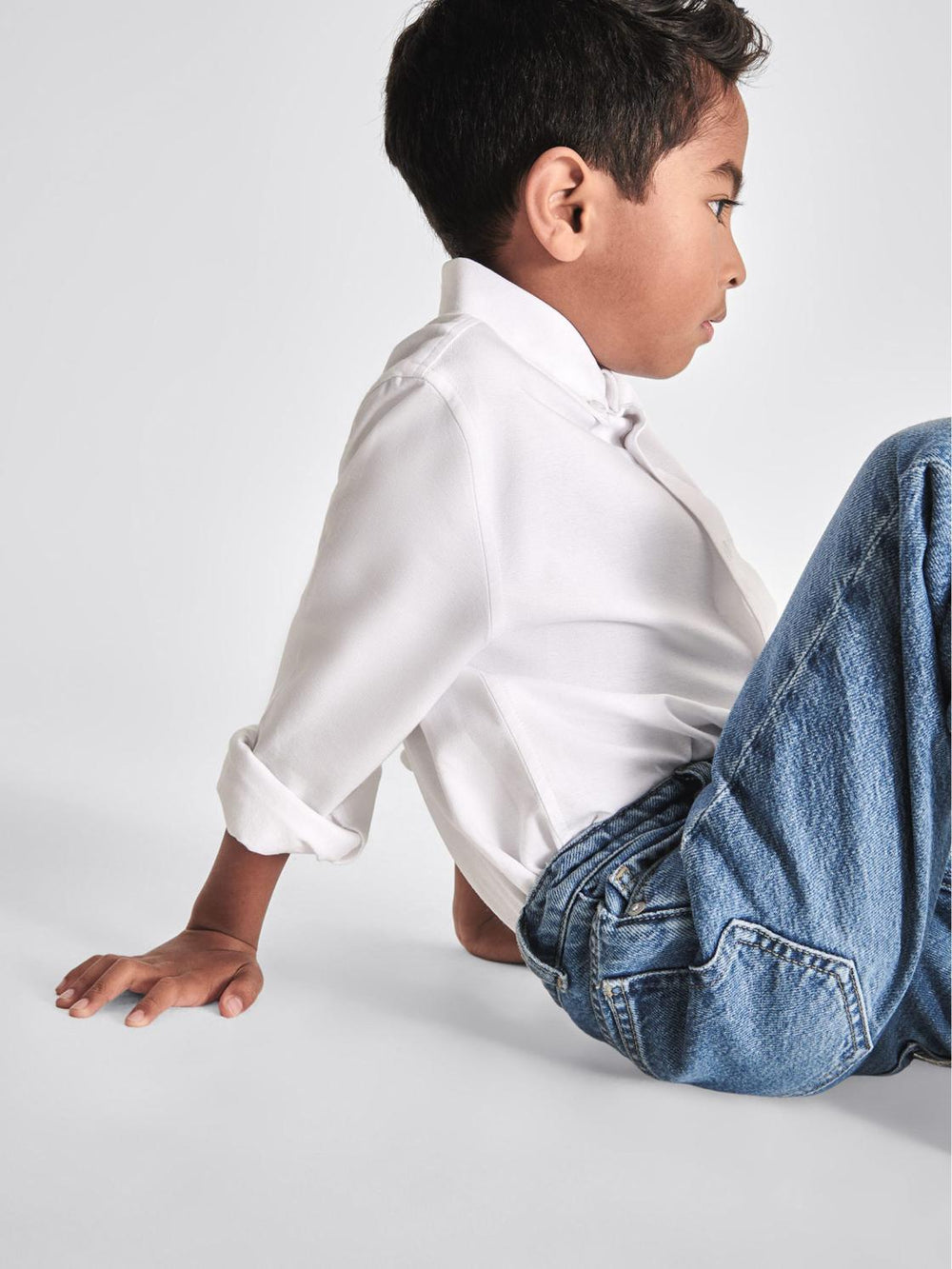 Reiss Shirts | Button Down Oxford Shirt White - Children
