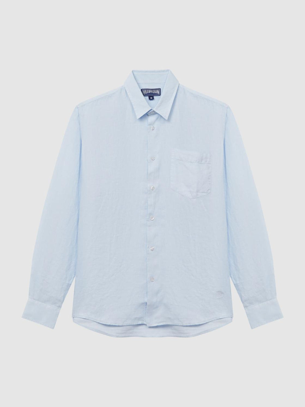 Reiss Shirts | Caroubis Vilebrequin Linen Shirt Navy - Men