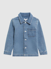 Reiss Shirts | Colorado Denim Jacket Light Blue - Children