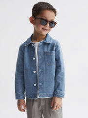 Reiss Shirts | Colorado Denim Jacket Light Blue - Children