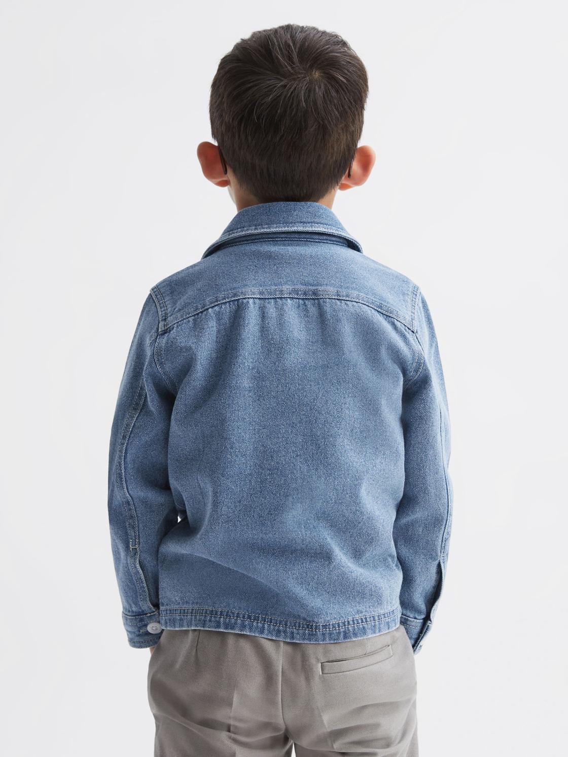 Reiss Shirts | Colorado Denim Jacket Light Blue - Children