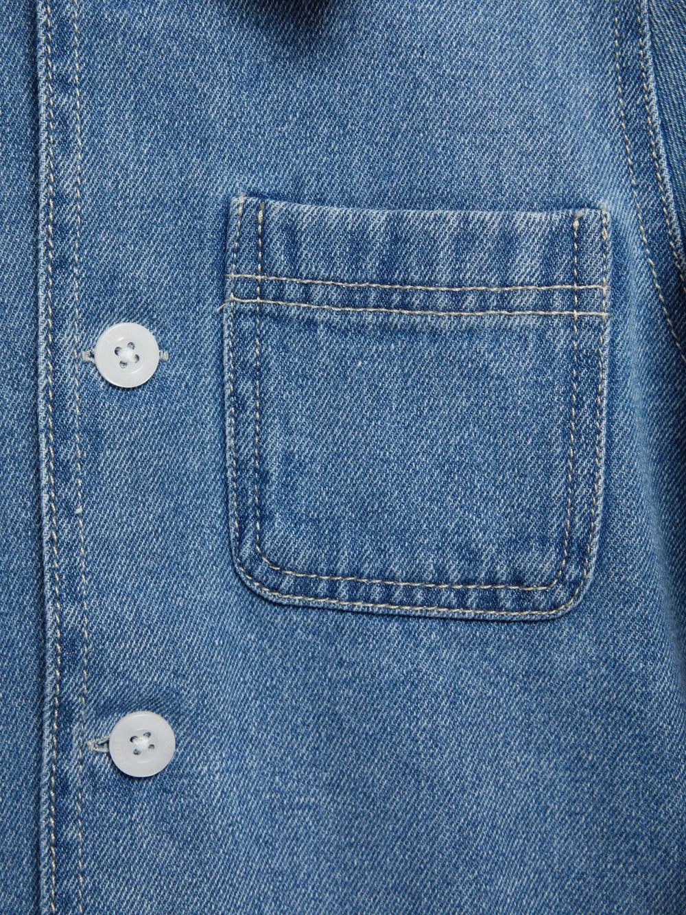 Reiss Shirts | Colorado Denim Jacket Light Blue - Children