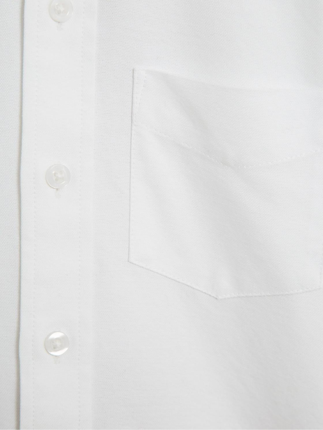 Reiss Shirts | Greenwich Button Down Oxford Shirt White - Children