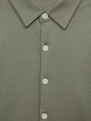 Reiss Shirts | Hendon Cotton Shirt Sage - Children