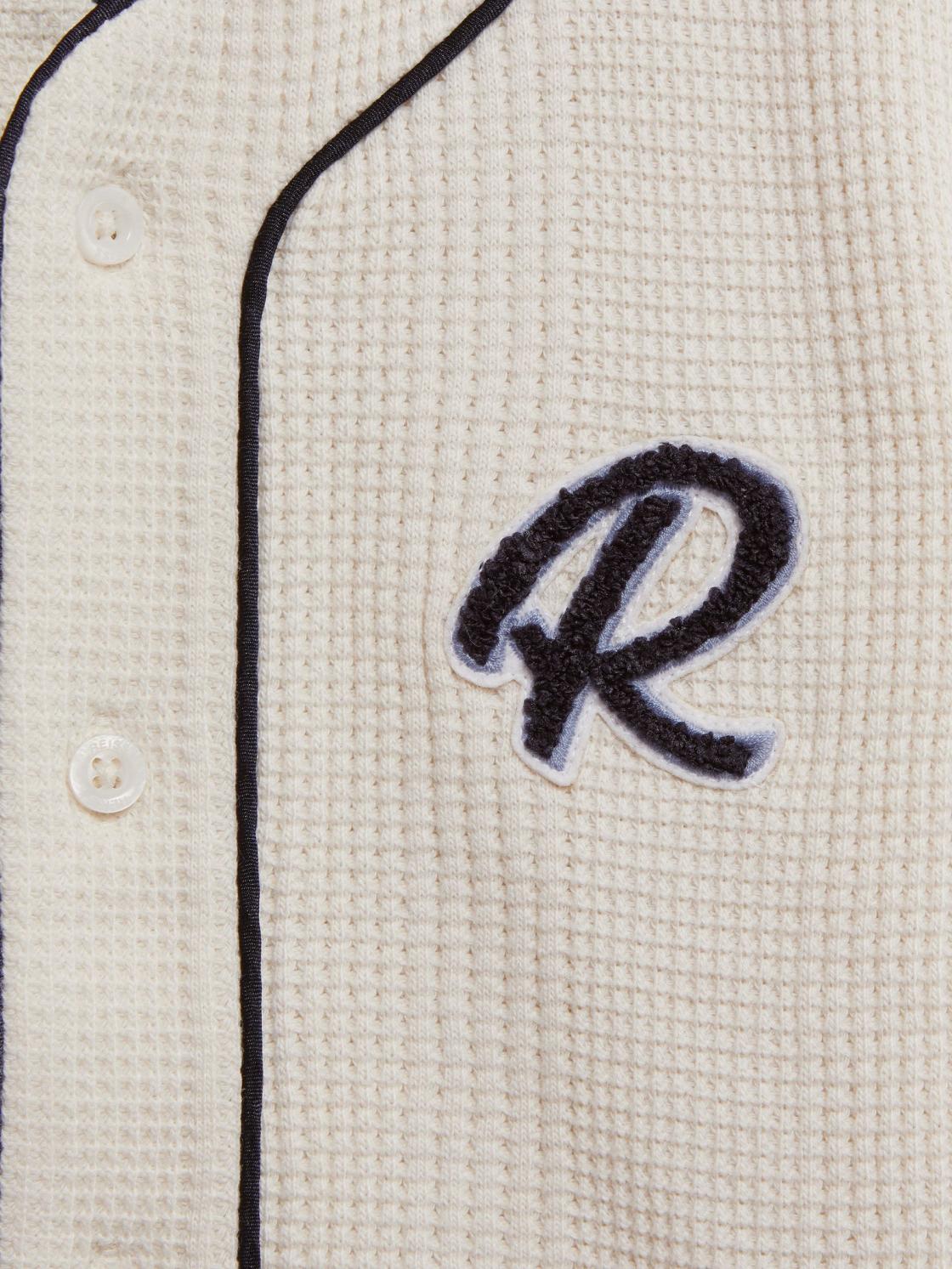 Reiss Shirts | Jonny Textured Collarless Shirt Ecru - Children