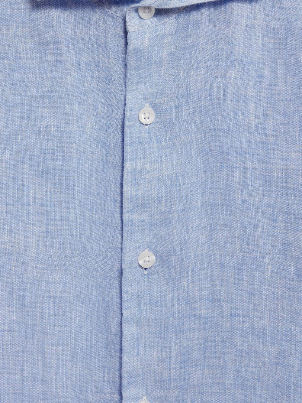 Reiss Shirts | Ruban Linen Regular Fit Shirt Soft Blue - Children