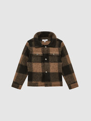 Reiss Shirts | Zeus Shirt Dark Camel - Children