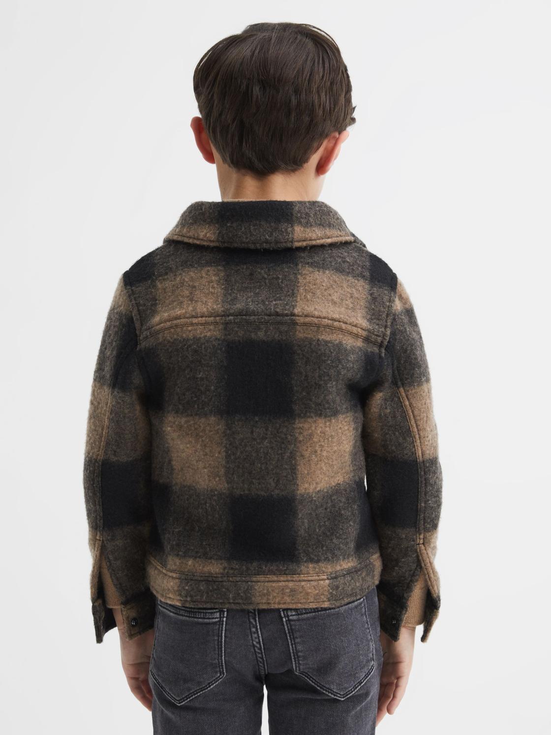 Reiss Shirts | Zeus Shirt Dark Camel - Children