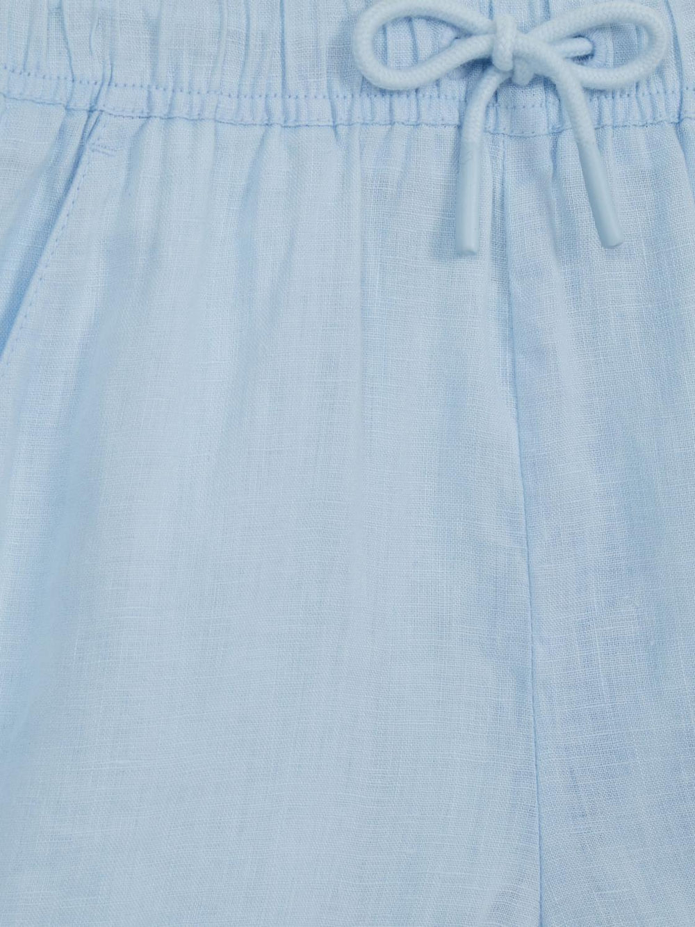 Reiss Shorts | Cleo Linen Drawstring Shorts Ice Blue - Children