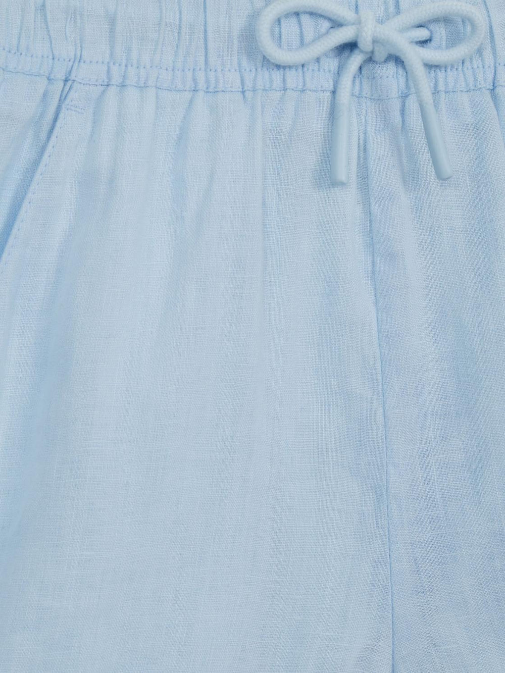 Reiss Shorts | Cleo Linen Drawstring Shorts Ice Blue - Children