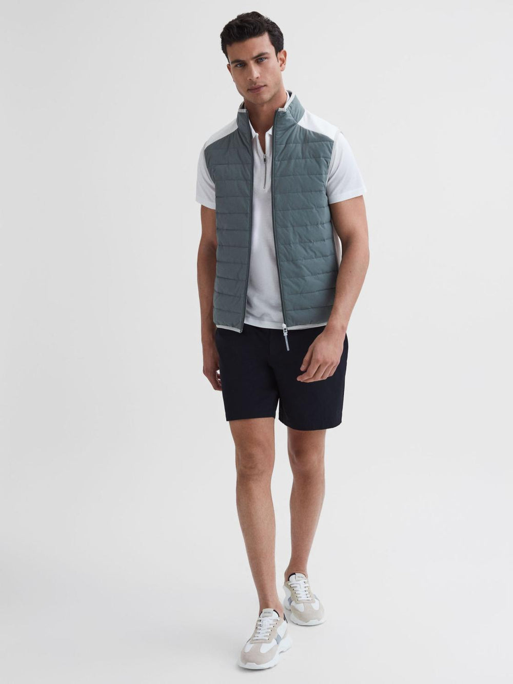 Reiss Shorts | Club Elasticated Waistband Shorts Navy - Men