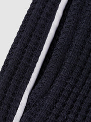 Reiss Shorts | Dexter Textured Drawstring Shorts Navy - Children