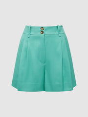 Reiss Shorts | Ember Tailored Shorts Cream - Women