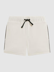 Reiss Shorts | Fredericks Towelling Drawstring Shorts Ecru - Children