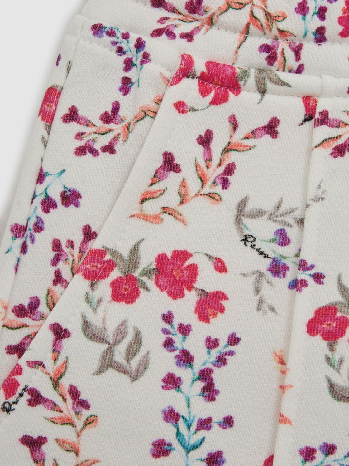 Reiss Shorts | Harper Relaxed Floral Printed Shorts Pink Print - Children