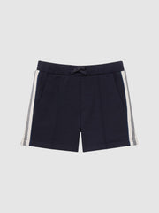 Reiss Shorts | Janeiro Stripe Detail Shorts Navy - Children