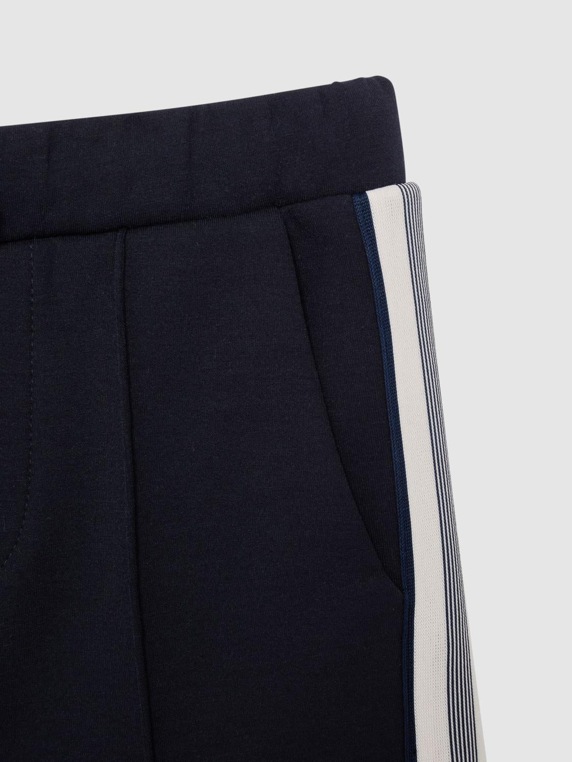Reiss Shorts | Janeiro Stripe Detail Shorts Navy - Children