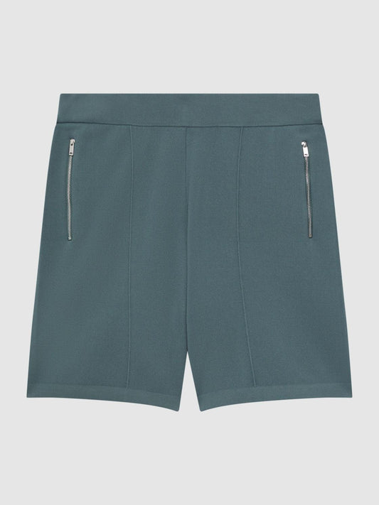 Reiss Shorts | Latin Elasticated Shorts Airforce Blue - Men
