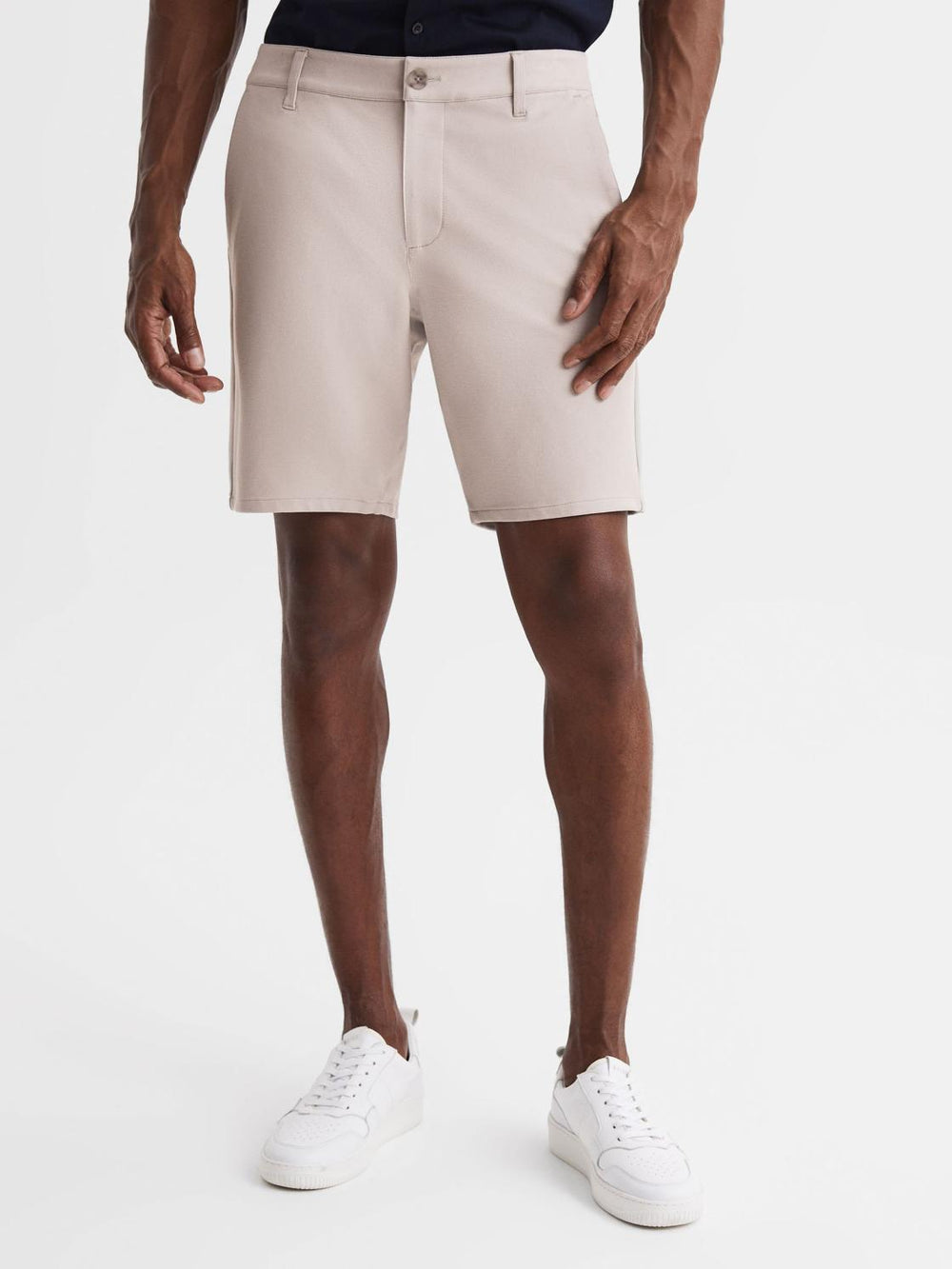 Reiss Shorts | Paige Paige Chino Shorts Oyster - Men