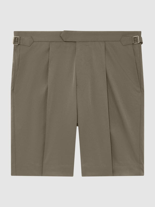 Reiss Shorts | Shore Side Adjuster Shorts Khaki - Men