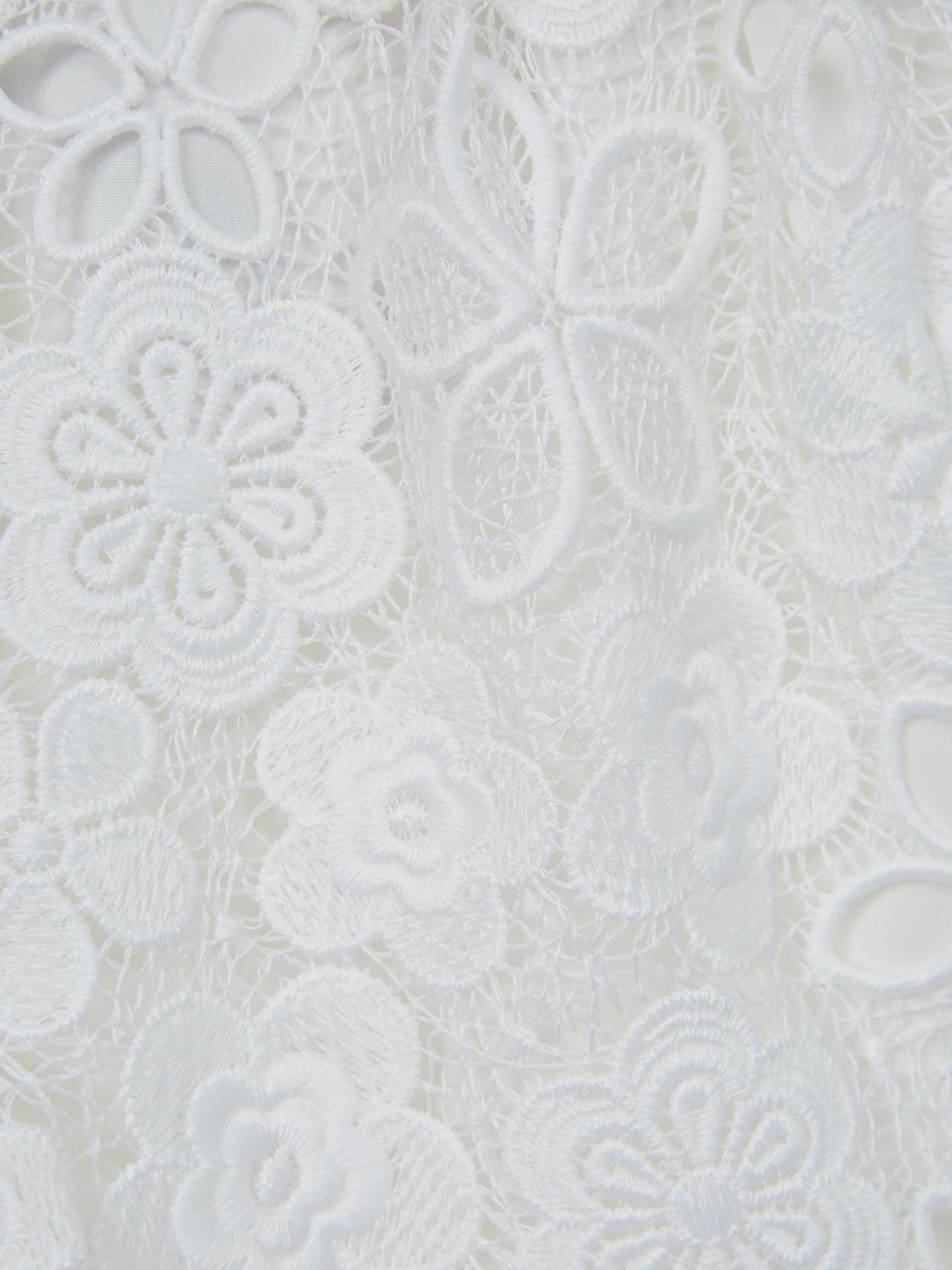 Reiss Shorts | Skylar Lace Shorts Ivory - Children