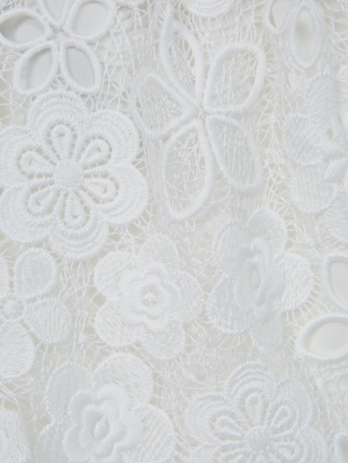 Reiss Shorts | Skylar Lace Shorts Ivory - Children