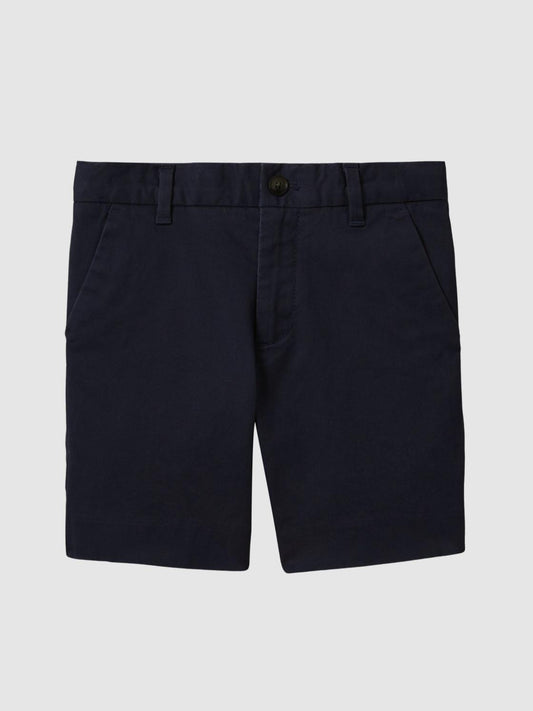 Reiss Shorts | Wicket Casual Chino Shorts Airforce Blue - Children