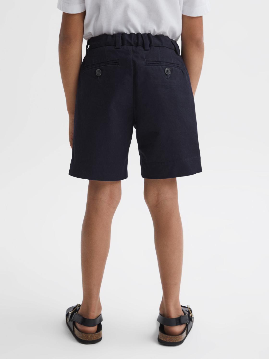 Reiss Shorts | Wicket Casual Chino Shorts Airforce Blue - Children