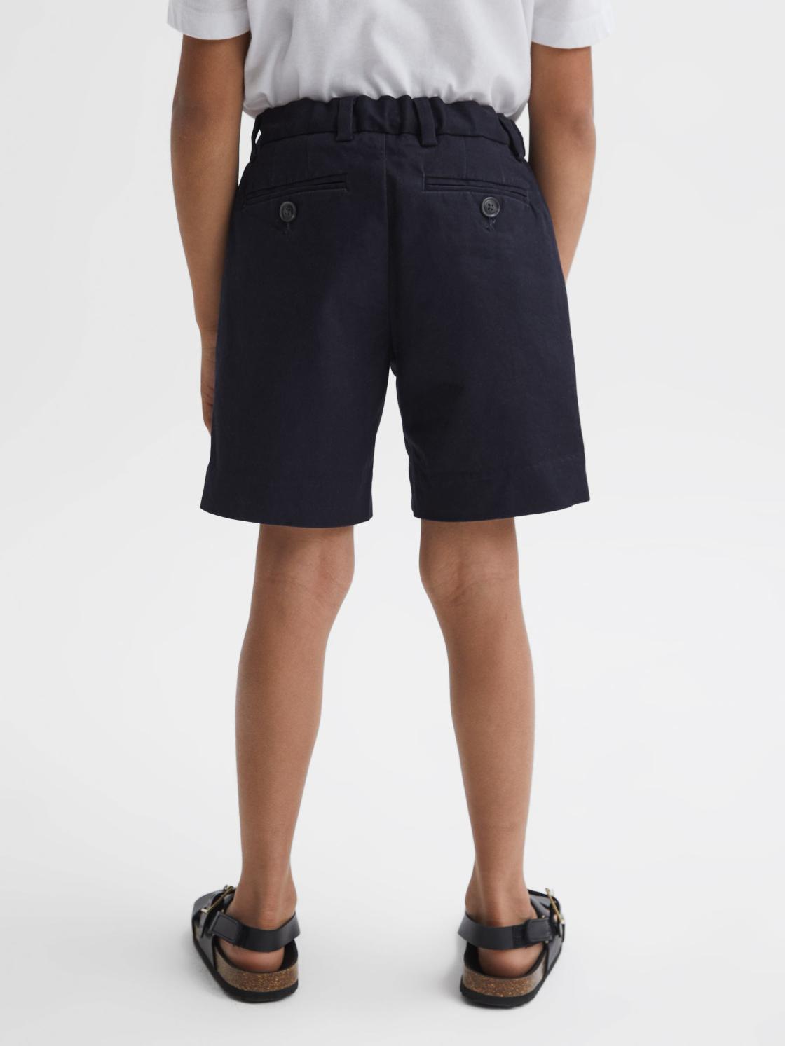 Reiss Shorts | Wicket Casual Chino Shorts Airforce Blue - Children