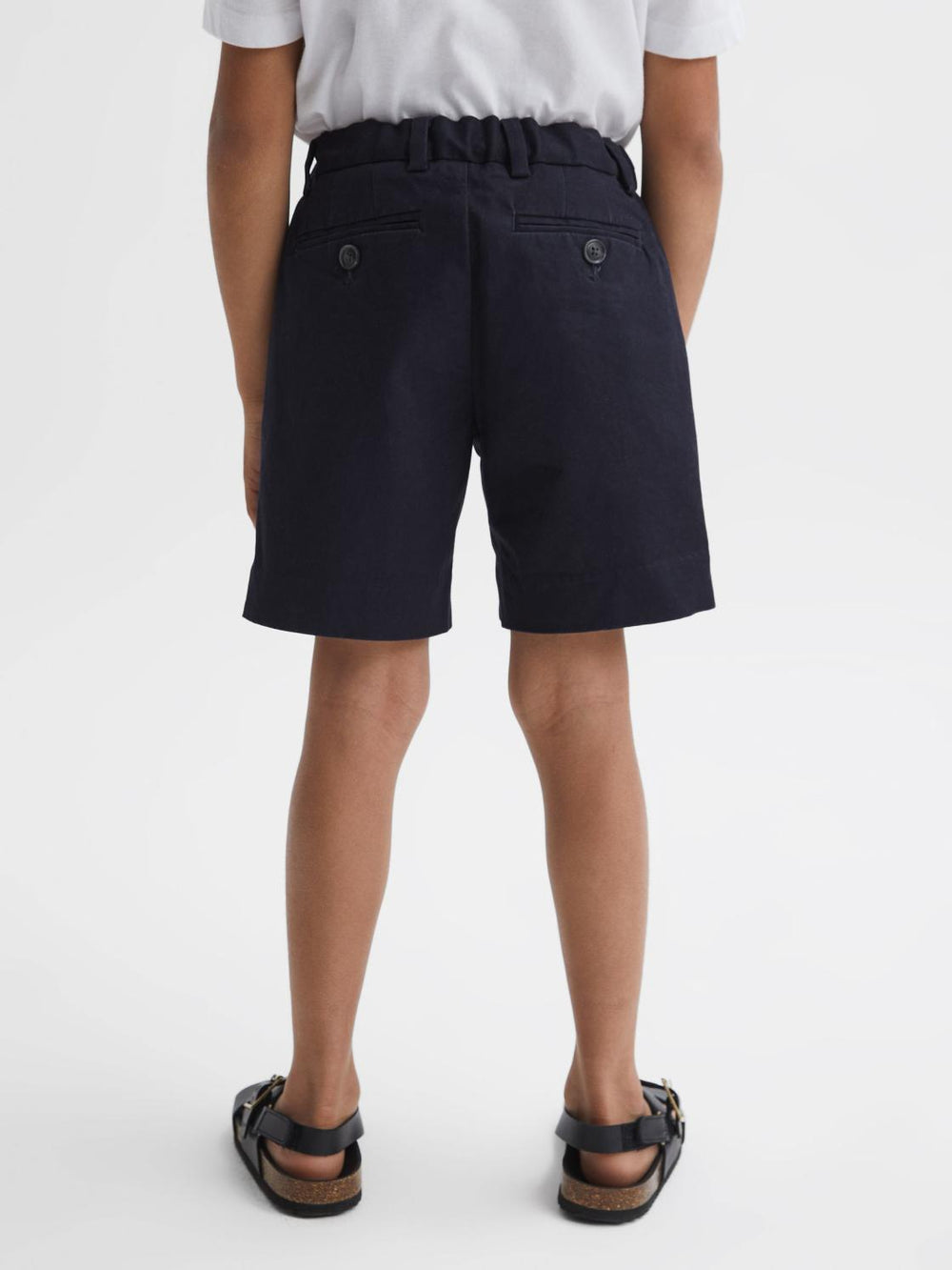 Reiss Shorts | Wicket Casual Chino Shorts Airforce Blue - Children