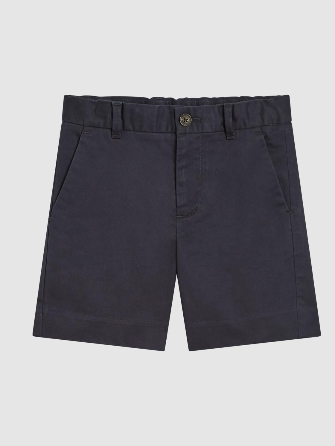 Reiss Shorts | Wicket Casual Chino Shorts Blue - Children