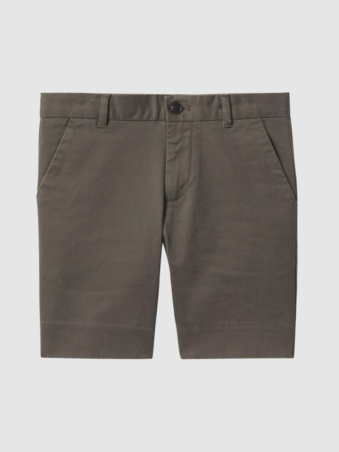Reiss Shorts | Wicket Casual Chino Shorts Khaki - Children
