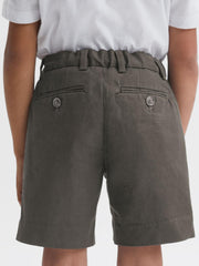 Reiss Shorts | Wicket Casual Chino Shorts Khaki - Children