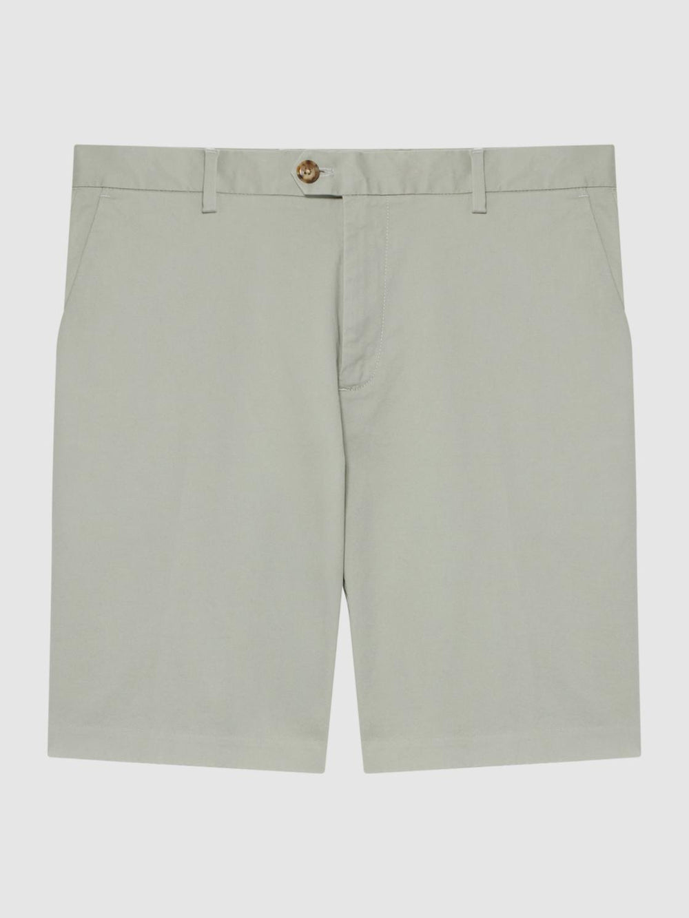 Reiss Shorts | Wicket Modern Fit Chino Shorts Soft Sage - Men
