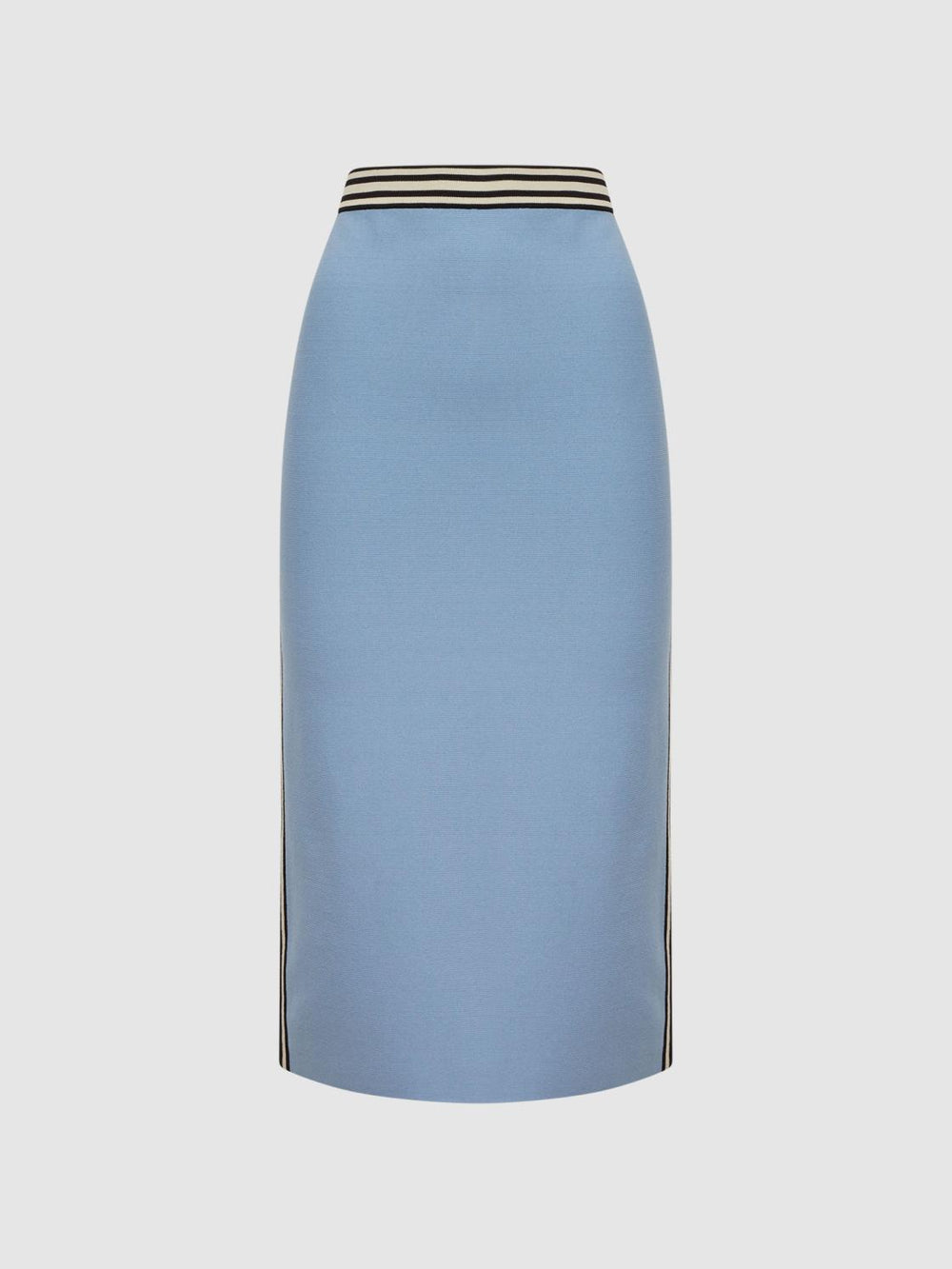 Reiss Skirts | Brooke High Rise Pencil Skirt Co-Ord Blue - Women