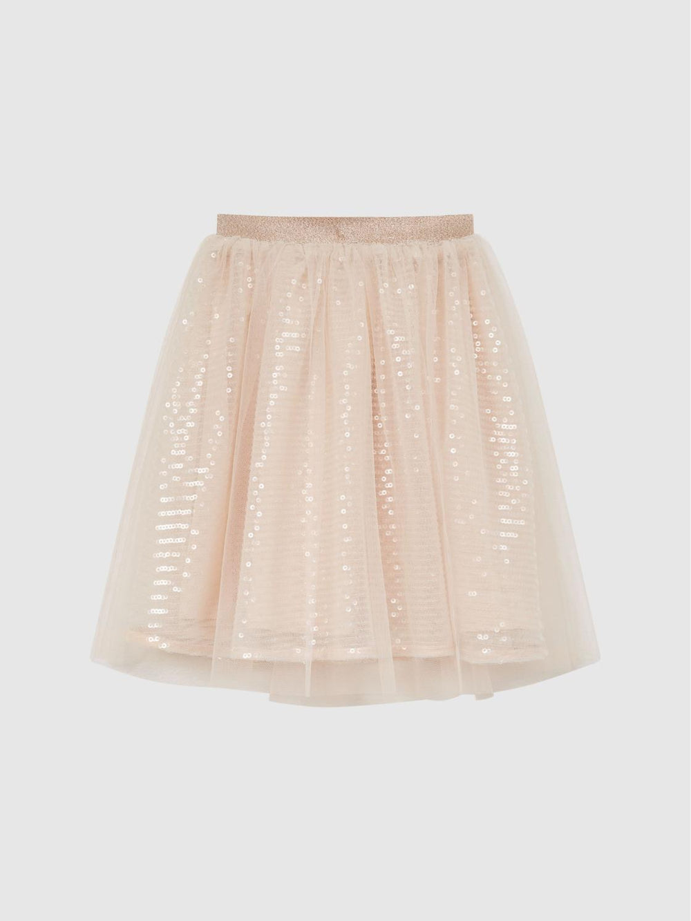 Reiss Skirts | Charlotta Sequin Midi Skirt Lilac - Children