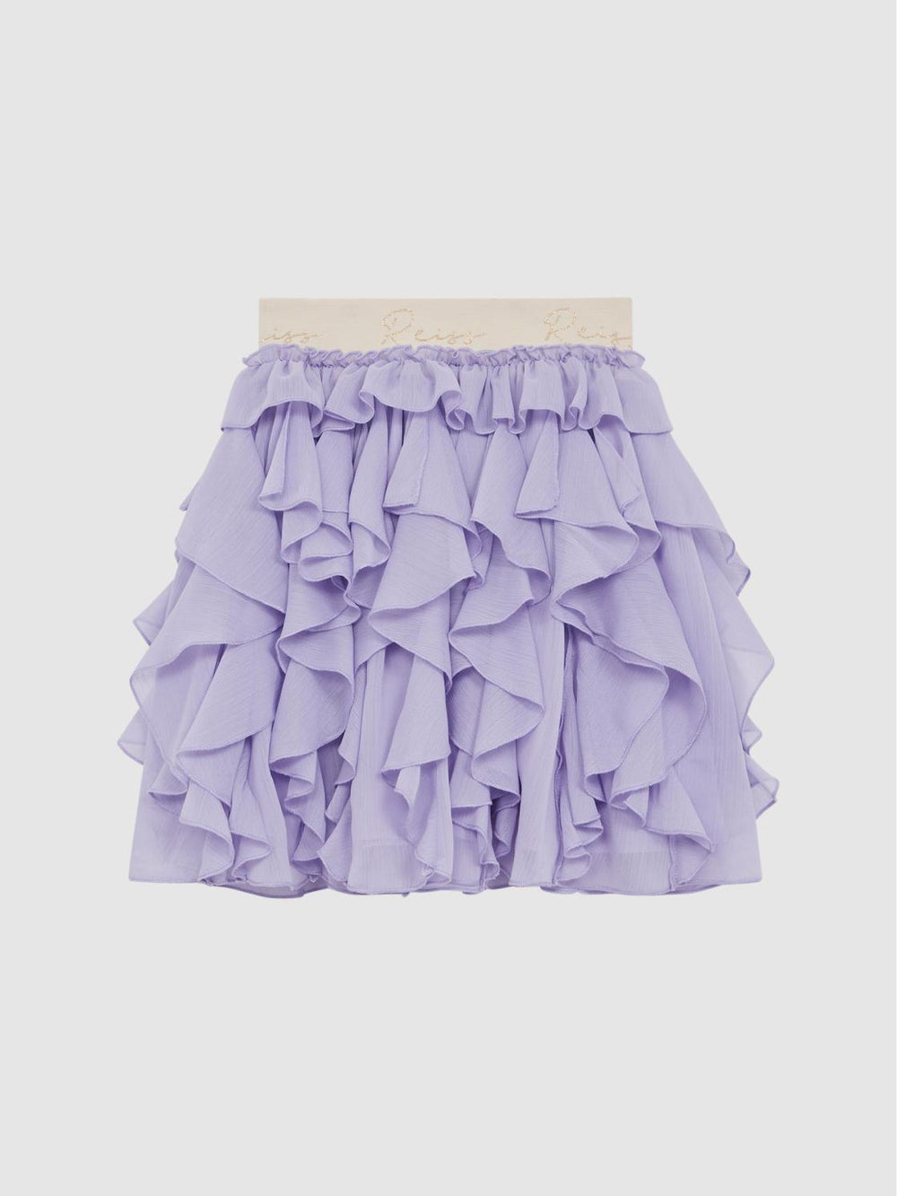 Reiss Skirts | Lola Ruffle Tulle Skirt Lilac - Children