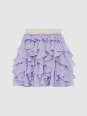 Reiss Skirts | Lola Ruffle Tulle Skirt Lilac - Children
