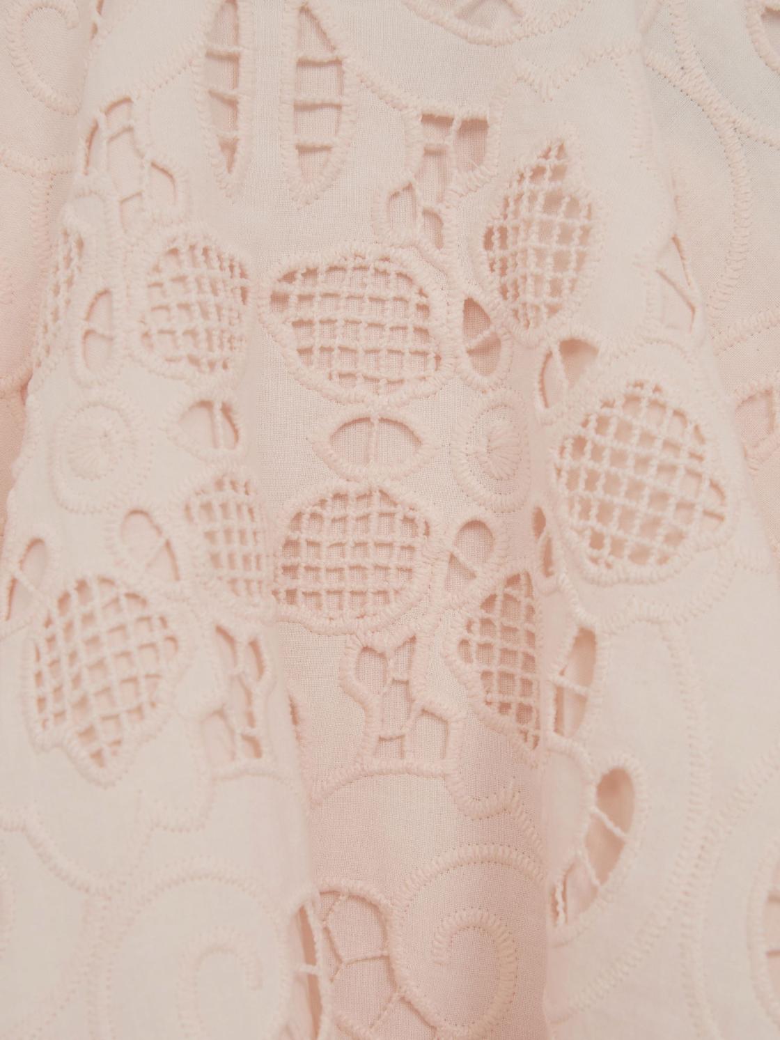 Reiss Skirts | Nella High Rise Lace Skirt Pink - Children