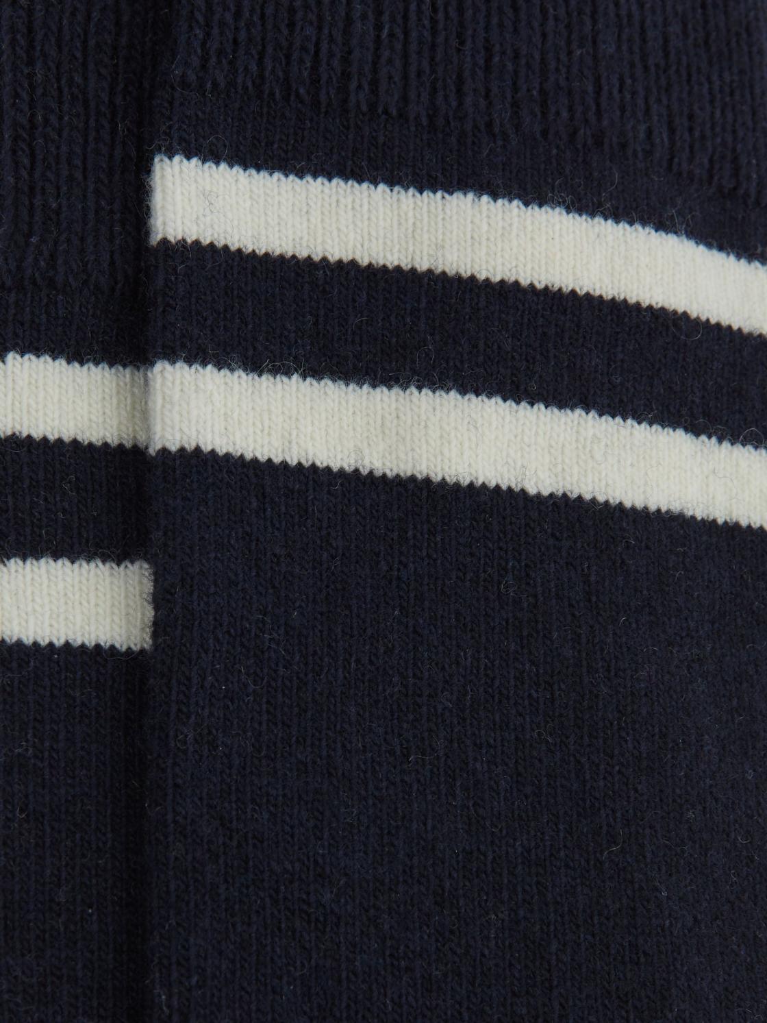 Reiss Socks &amp; Underwear | Alcott Sporty Wool Blend Socks Navy - Men