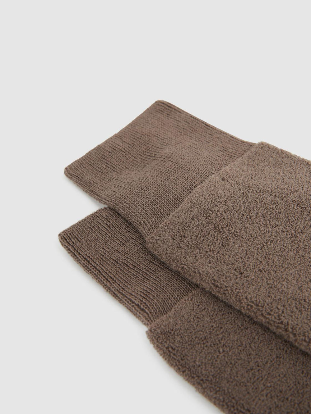 Reiss Socks &amp; Underwear | Alers Cotton Blend Terry Towelling Socks Grey Melange - Men