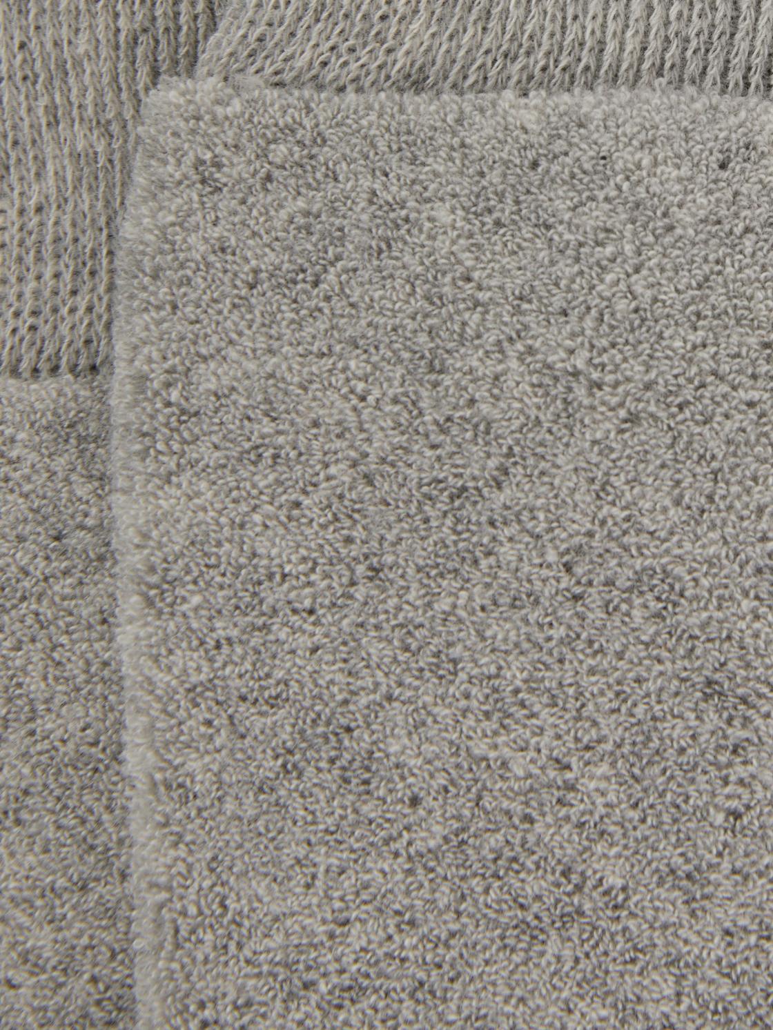 Reiss Socks &amp; Underwear | Alers Cotton Blend Terry Towelling Socks Grey Melange - Men