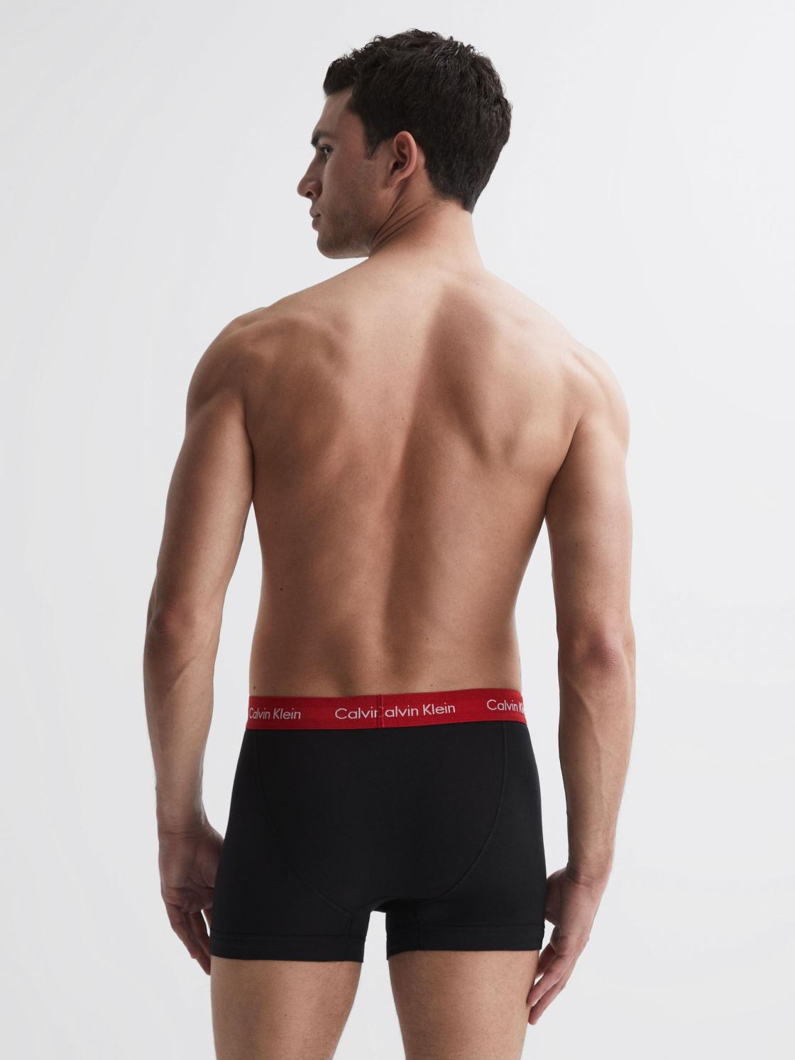 Reiss Socks &amp; Underwear | Calvin Klein Underwear 3 Pack Trunks Black Multi - Men