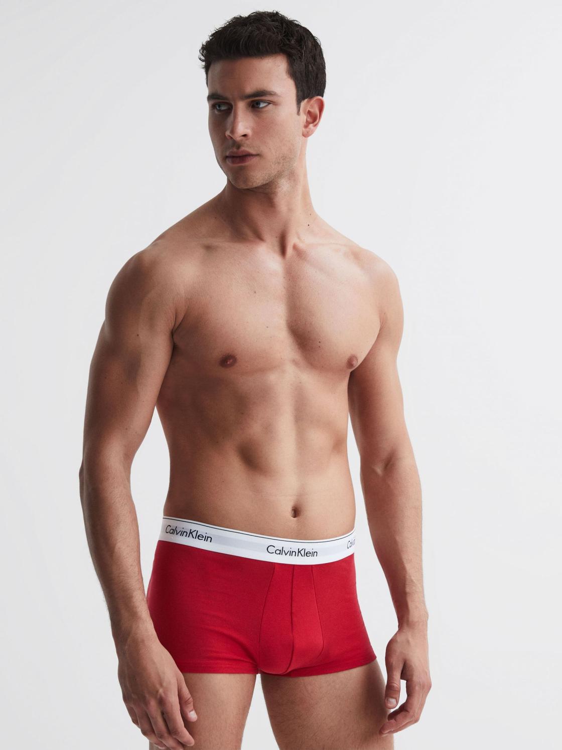 Reiss Socks &amp; Underwear | Calvin Klein Underwear 3 Pack Trunks Black Multi - Men