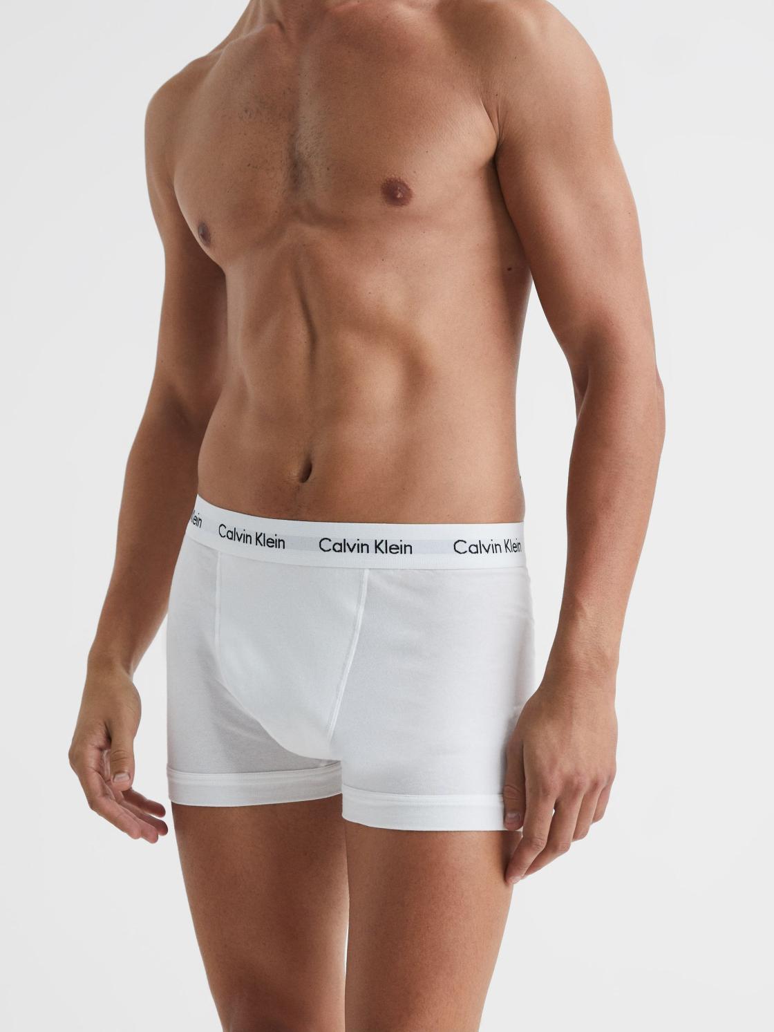 Reiss Socks &amp; Underwear | Calvin Klein Underwear 3 Pack Trunks White - Men