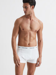 Reiss Socks &amp; Underwear | Calvin Klein Underwear 3 Pack Trunks White - Men